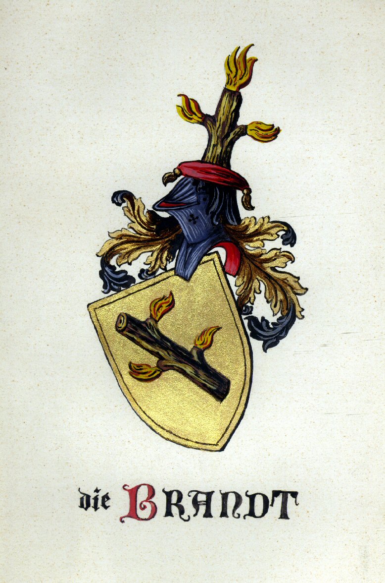 Wappen der Familie Brandt, 2. Ausführung